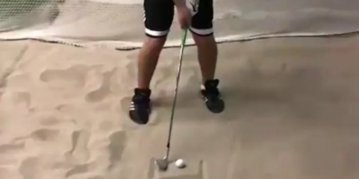 Bunker Shots with Golf Pro Chance!