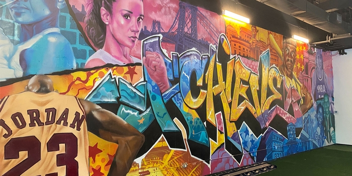 Chelsea Piers Fitness Mural Projects