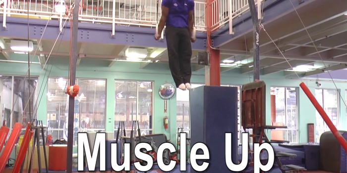 How To Do A Muscle Up On Gymnastics Rings