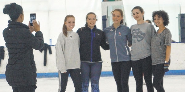 Chelsea to Cali: Sky Rink All Stars Ready for Nationals in California. The team practices at Chelsea Piers NY.
